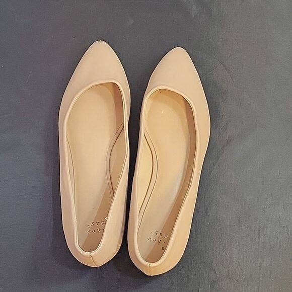 A.NEW DAY POINTED TOE SLIP-ON WOMEN"S FLAT SHOE - Picture 6 of 14